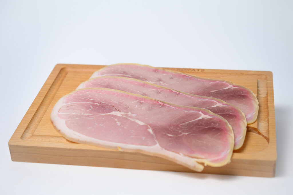 Jambon vieux cuit torchon sous-vide en paquet de 3 tranches